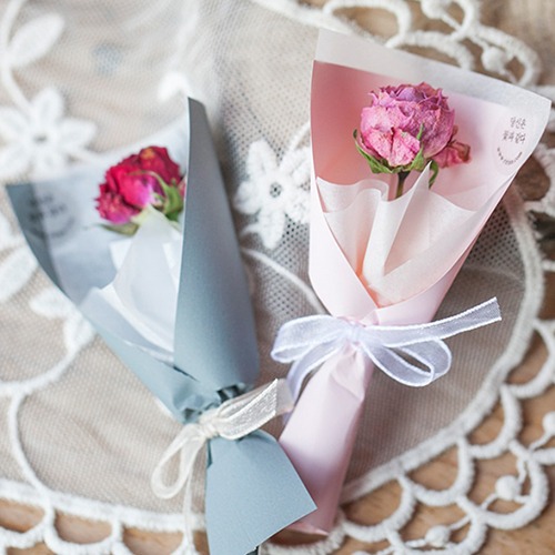 미니미 장미 꽃다발 단체선물 답례품