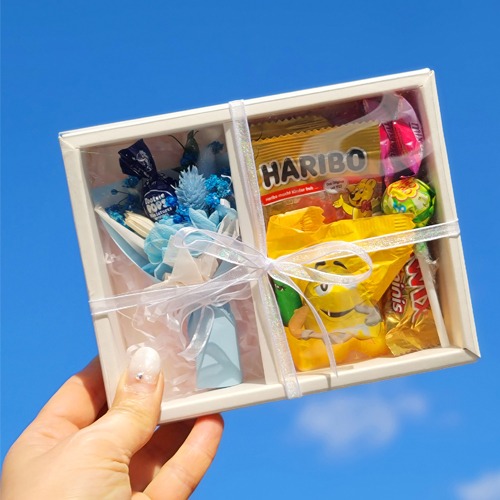 [2+1] 초콜렛 캔디 꽃다발 박스 단체선물 어린이집선물